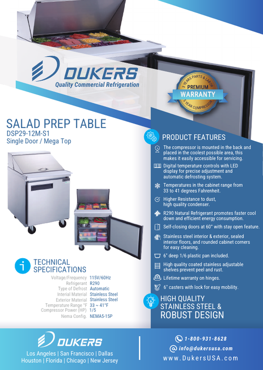 Spec Sheet