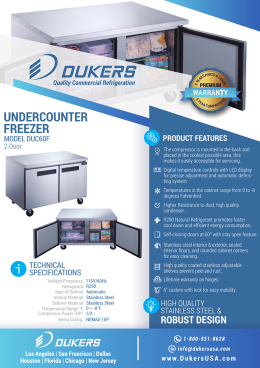 Spec Sheet