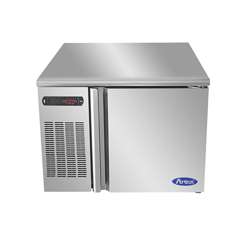 Atosa EBF-03 blast chiller and shock freezer, angled front view, door closed