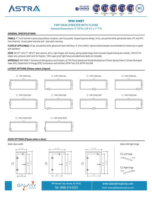 Spec Sheet