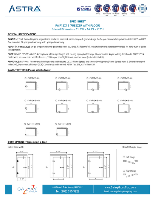 Spec Sheet