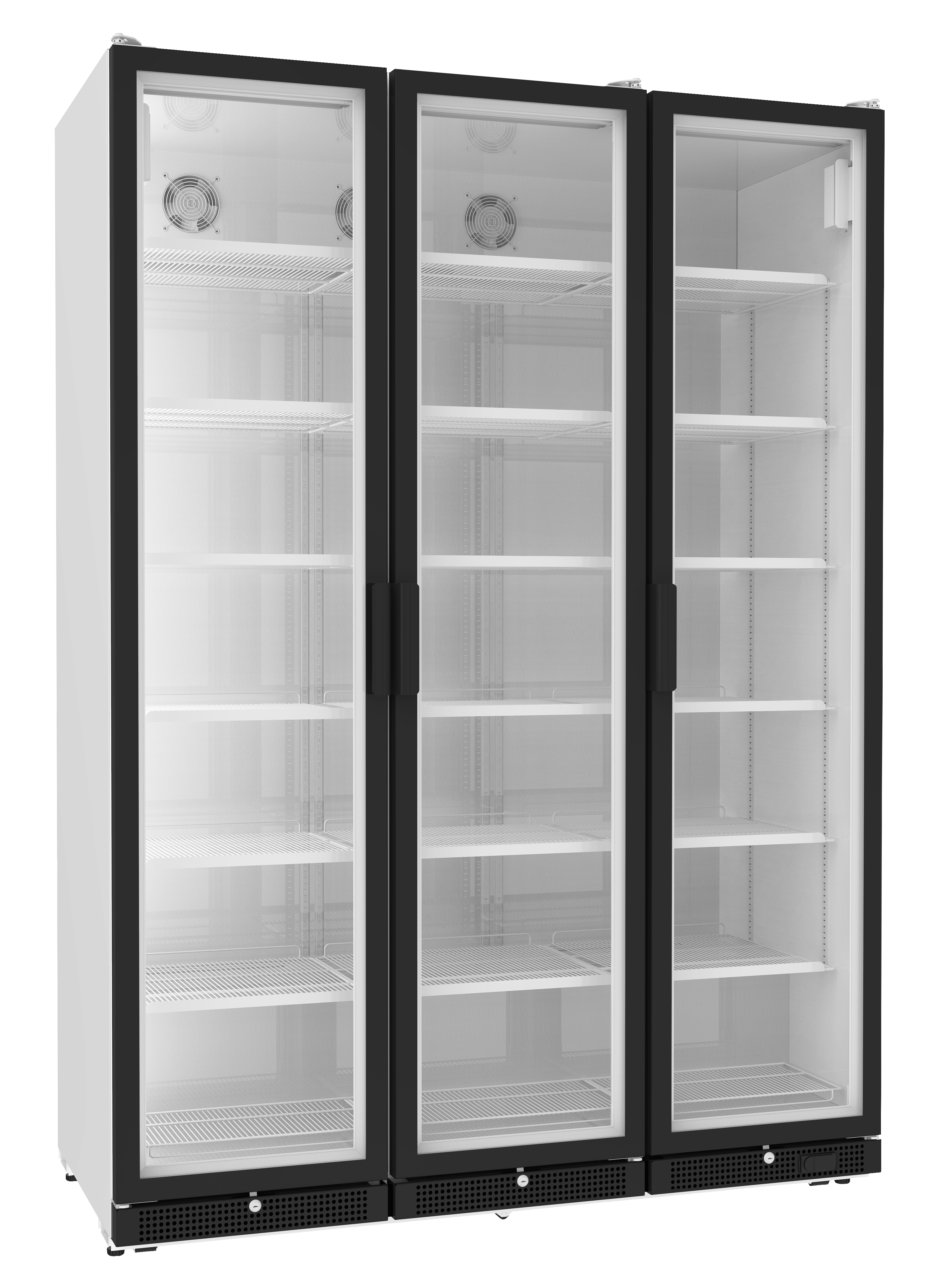 Atlantic® GlassMax 3-Door Glass Door Cooler, 60" GM60-3