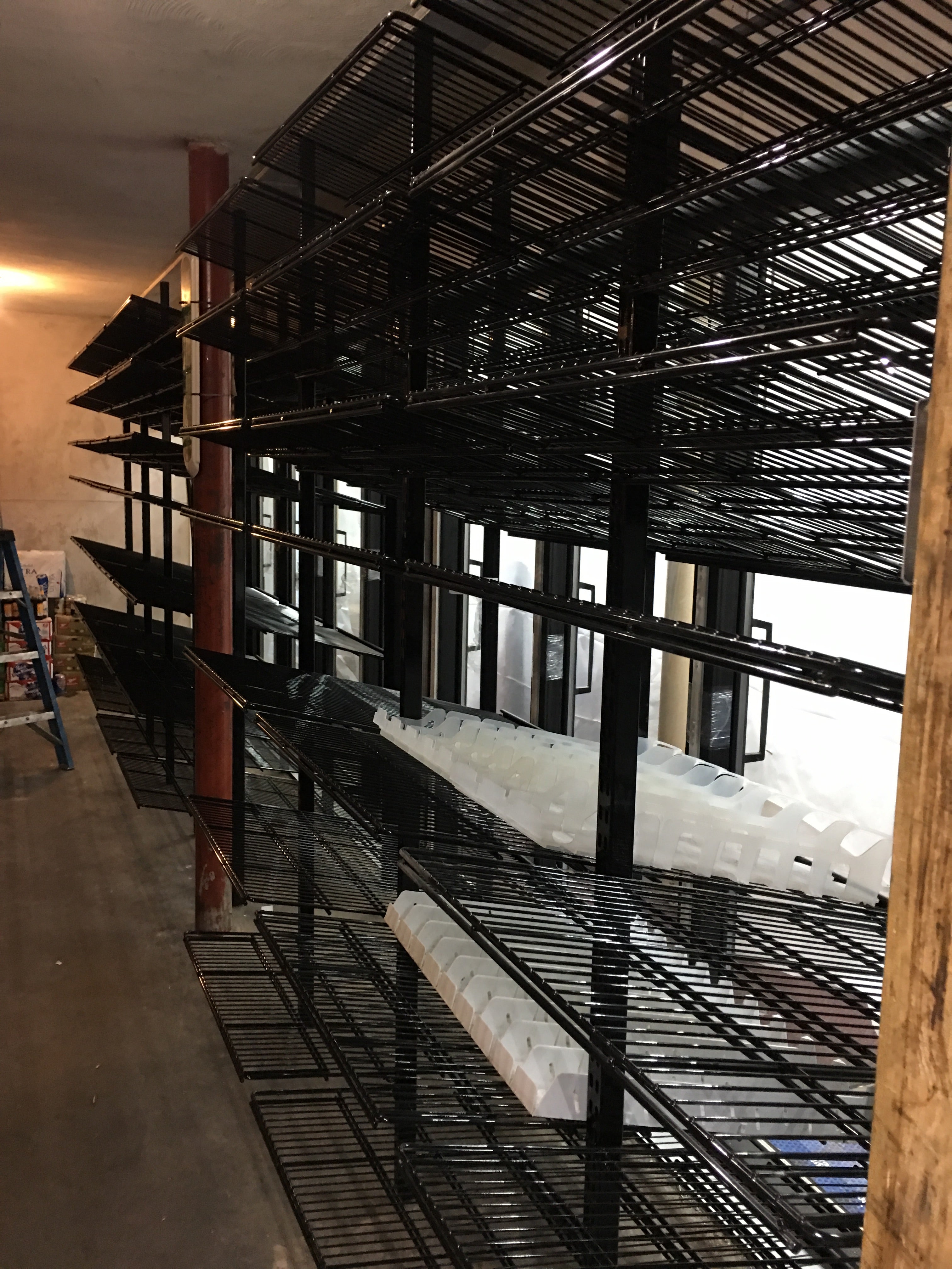 Custom Beer Cave - Glass Door Walk-In Cooler