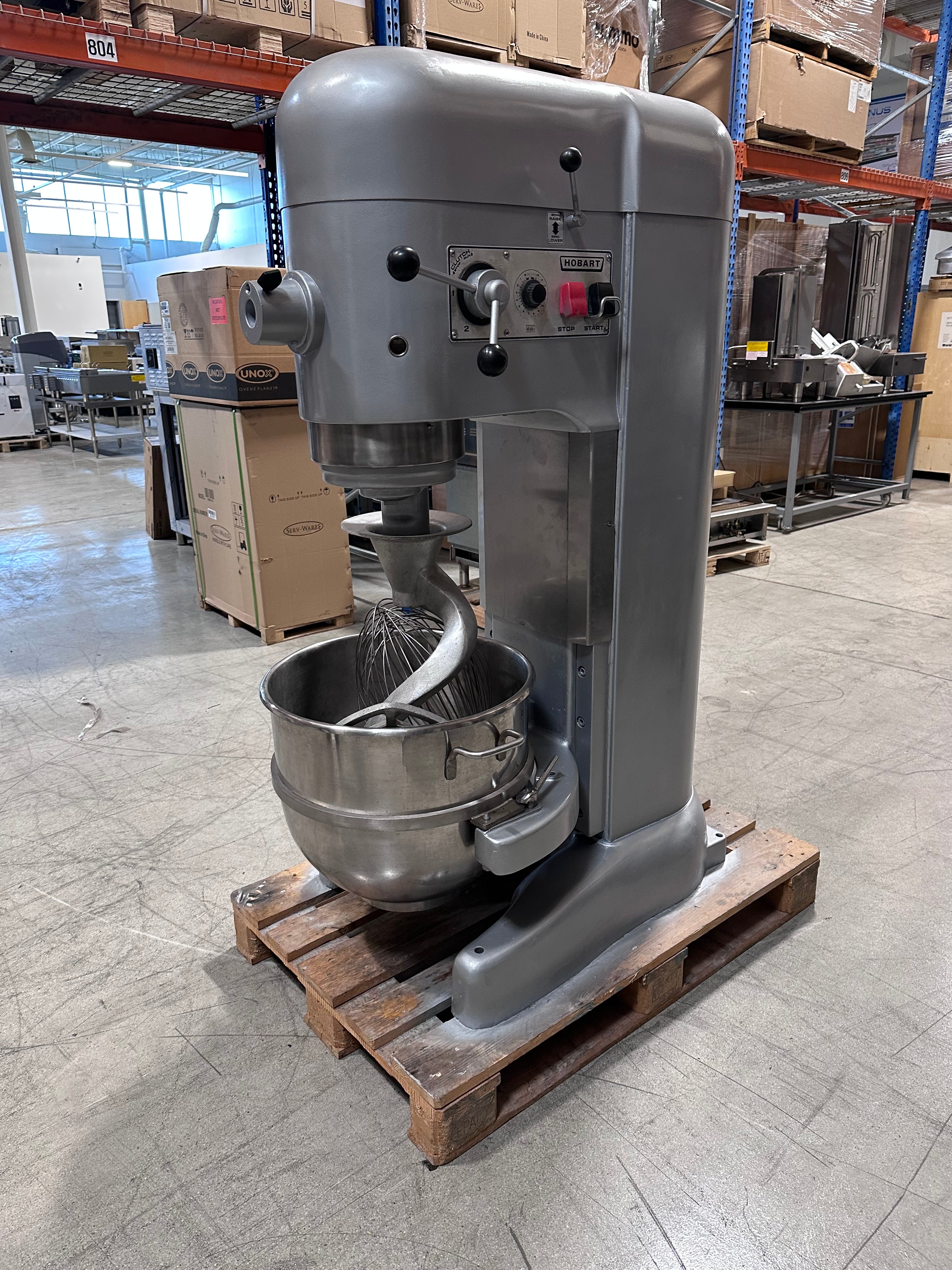 Hobart M802 80 Quart Commercial Dough Mixer – Refurbished