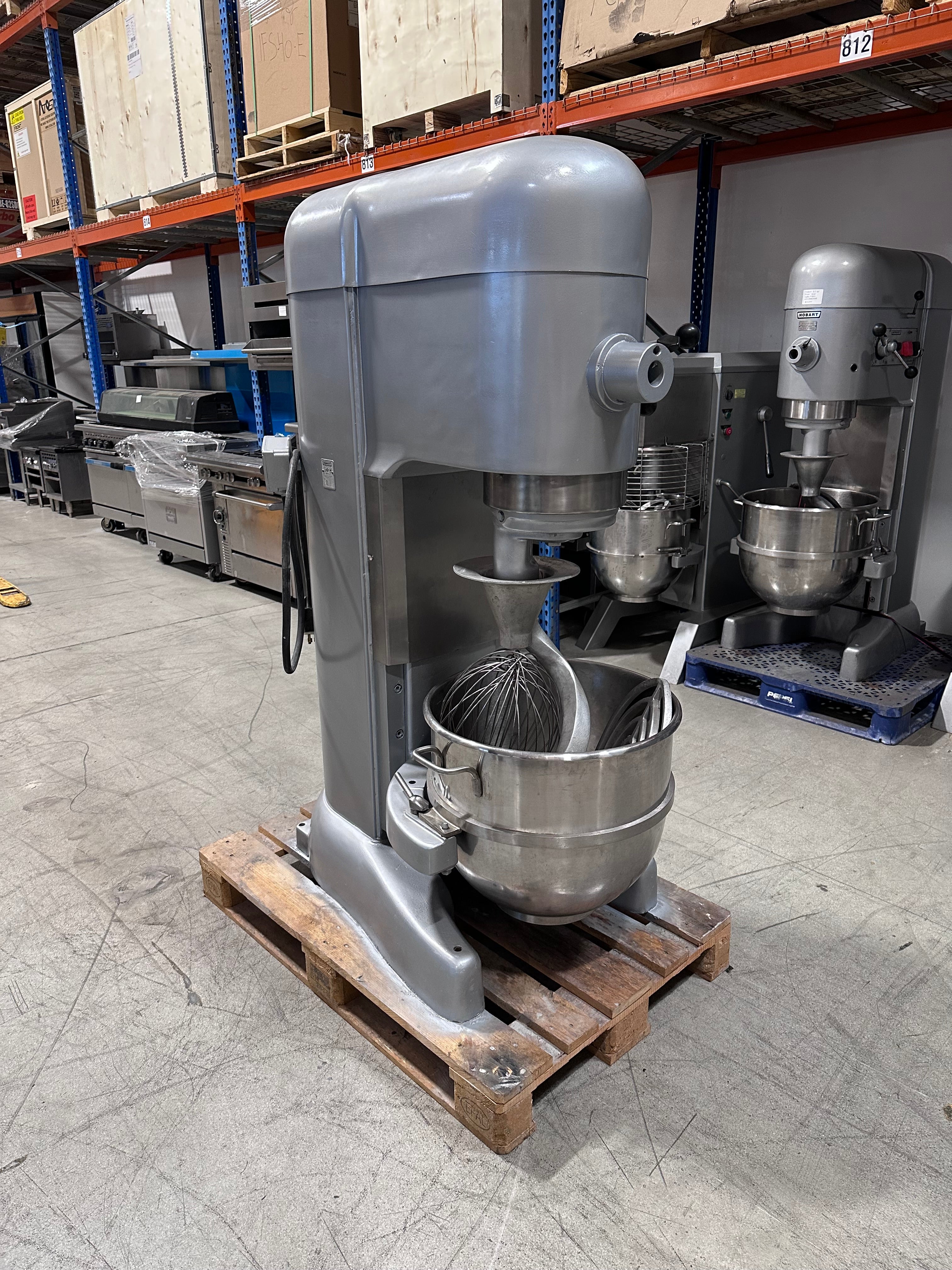 Hobart M802 80 Quart Commercial Dough Mixer – Refurbished