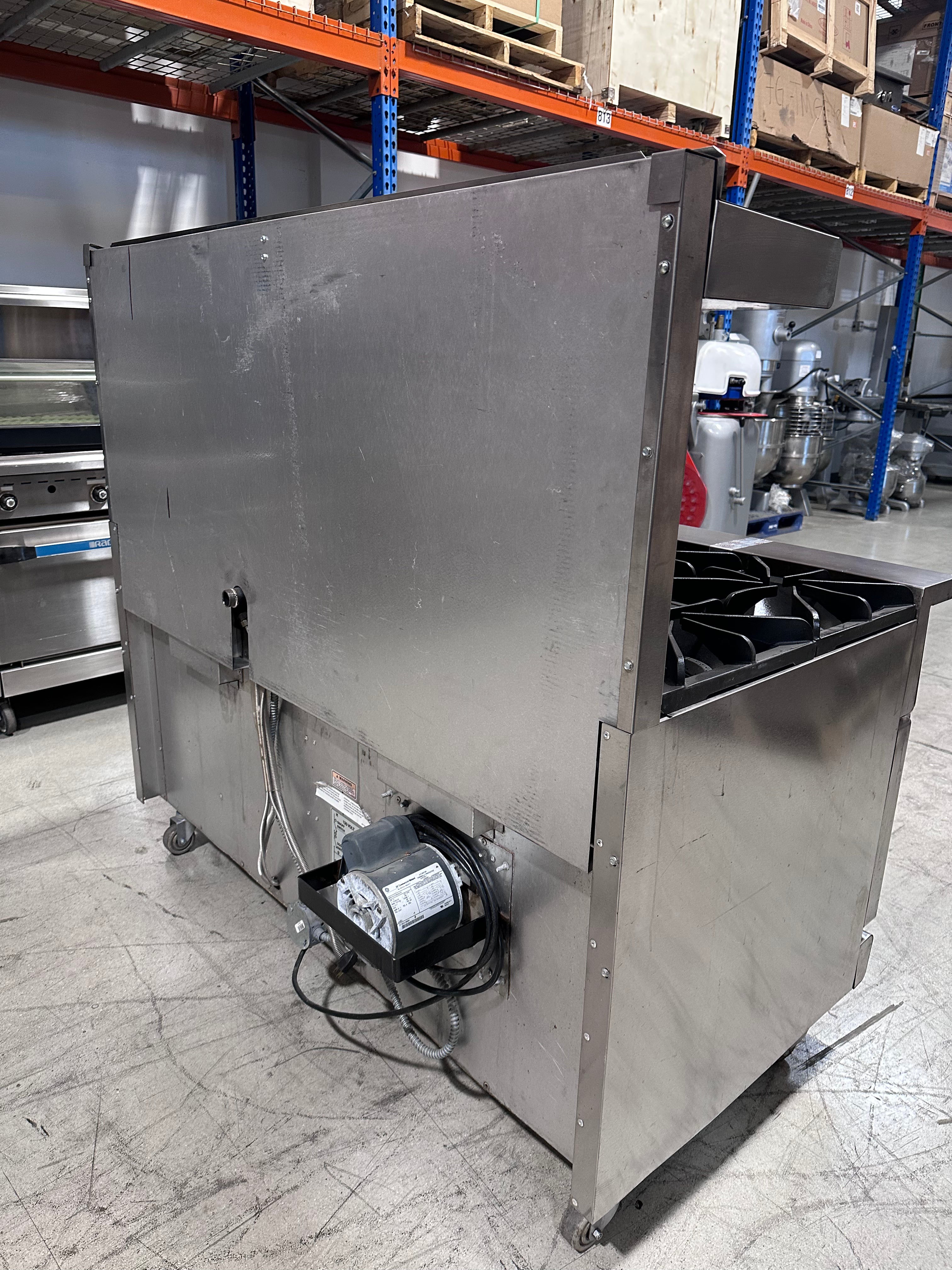 Vulcan 60SC-10B 60" 10 Burner Gas Range w/ (1) Standard & (1) Convection Ovens, Natural Gas