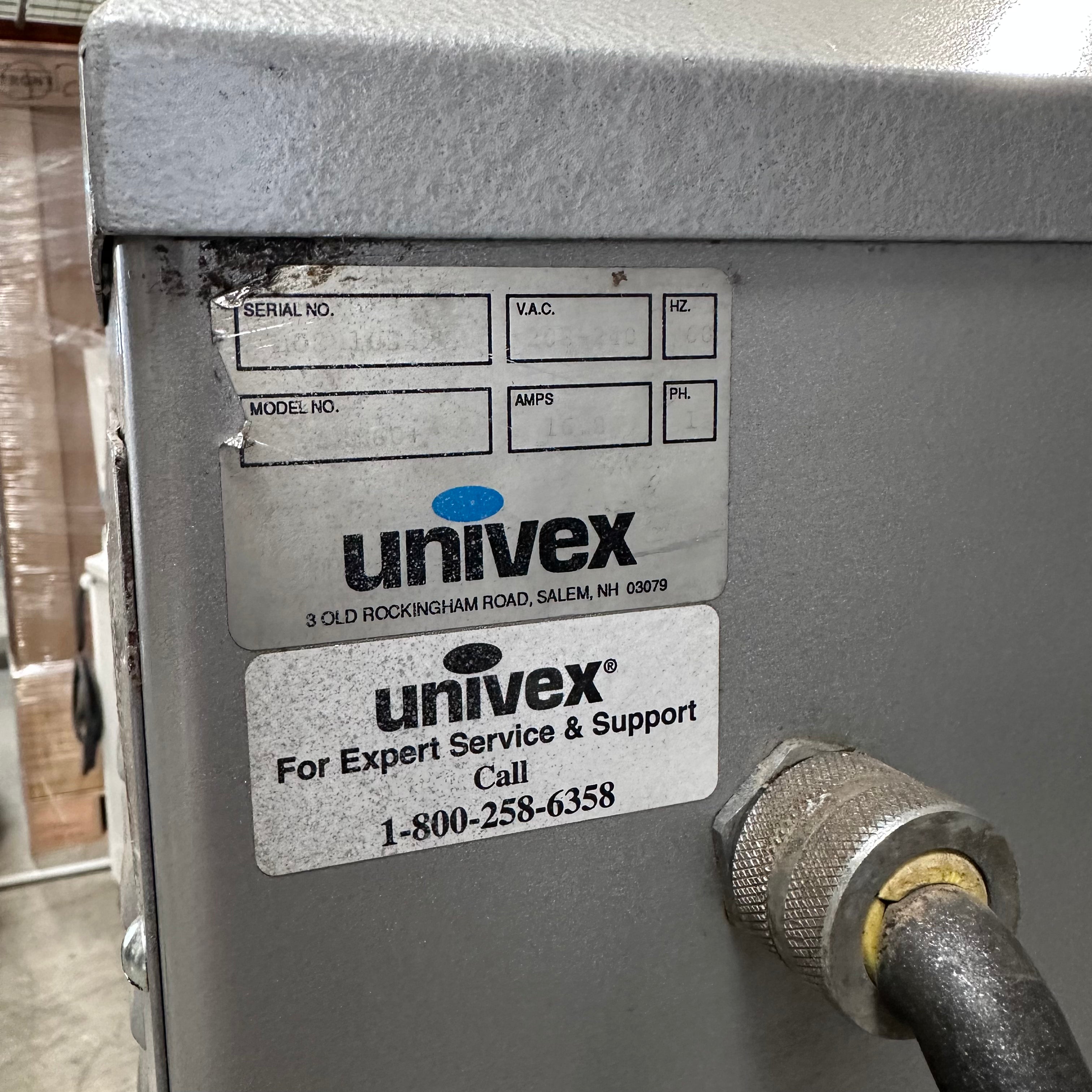 Univex SRM60+HD 60 qt Planetary Mixer - Floor Model, 208-220/60/3 Standard Voltage