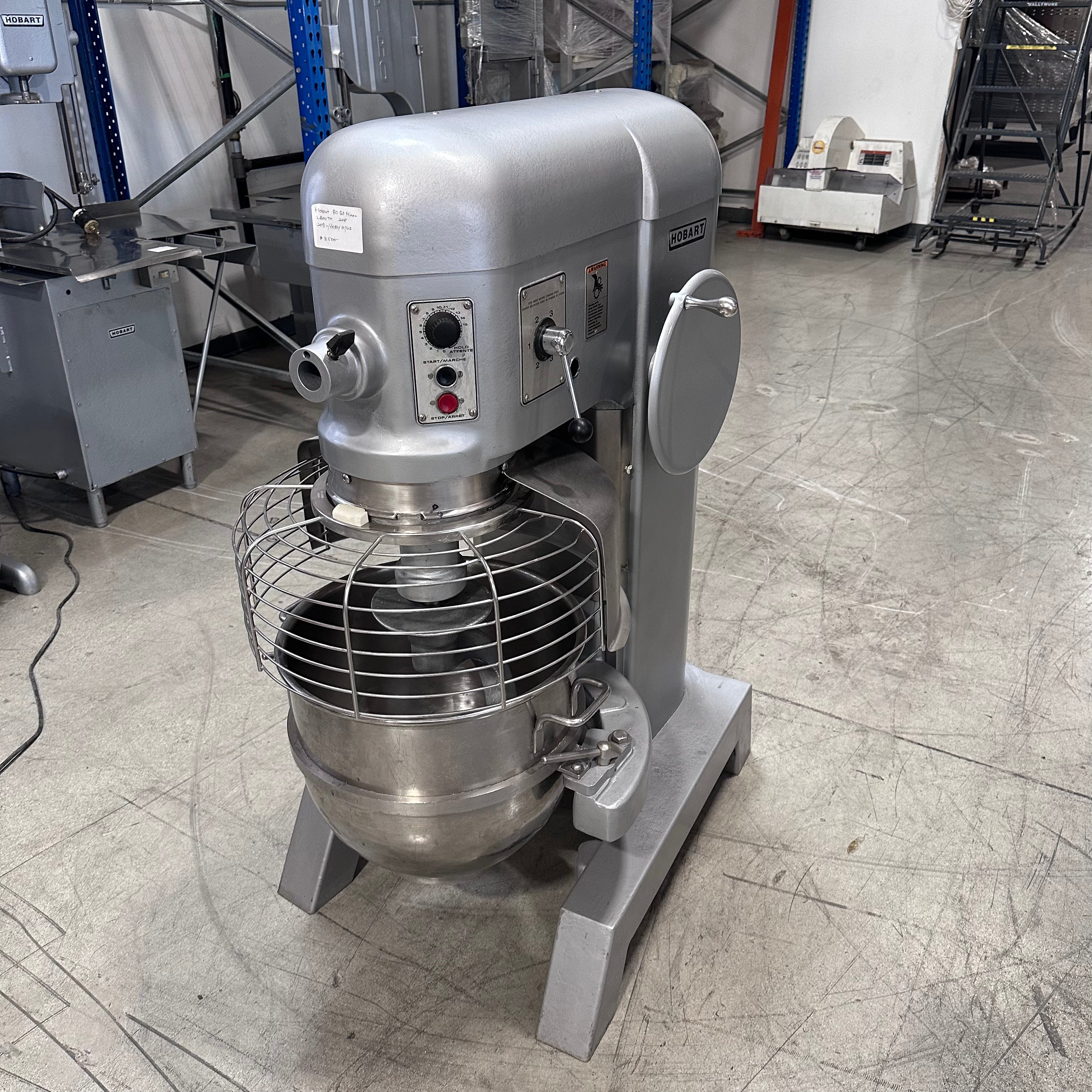 Hobart L800 80qt Dough Mixer