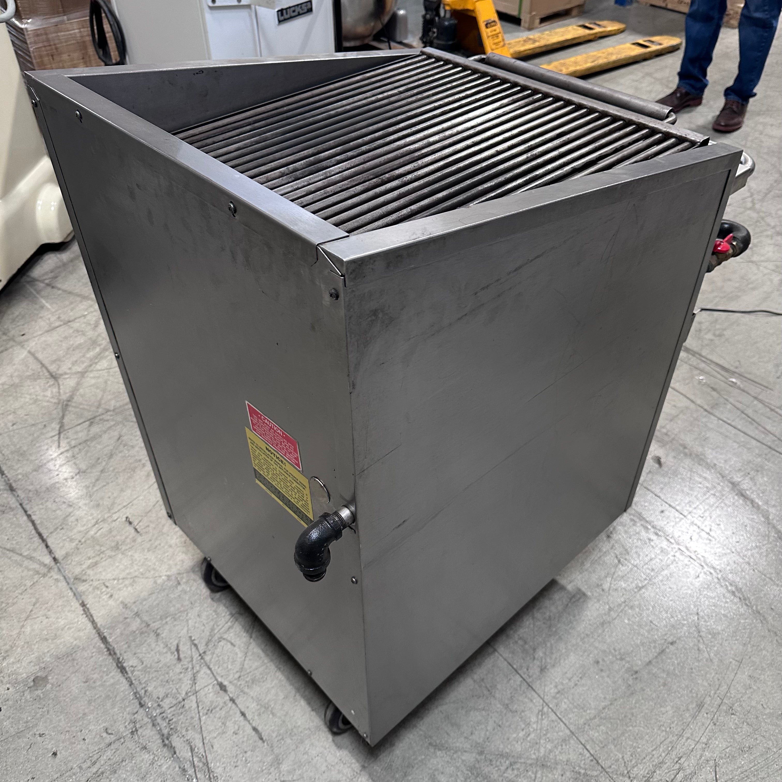 Magikitch'n CM-RMB-624 24" Gas Charbroiler w/ Floating Steel Grates