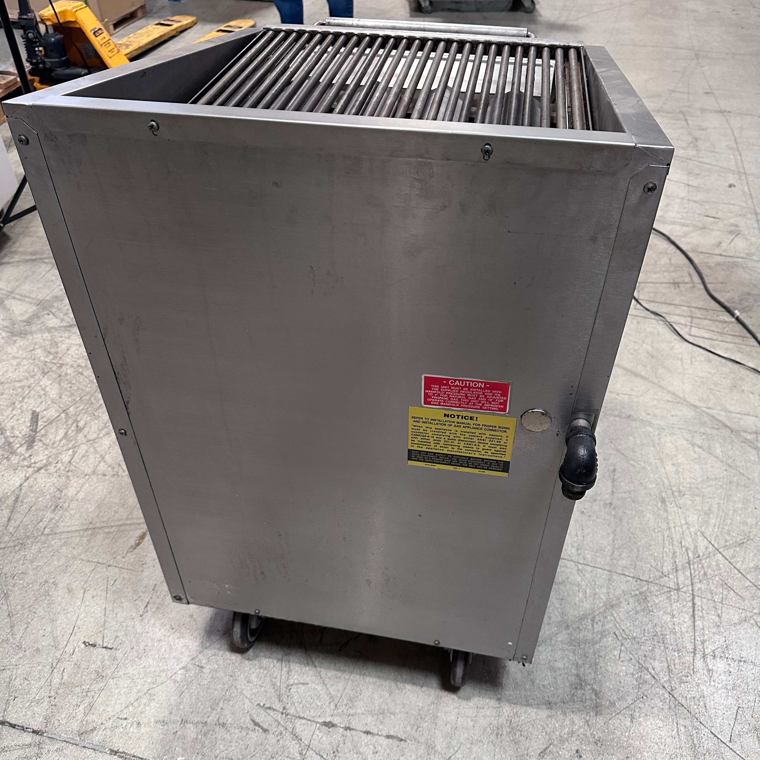 Magikitch'n CM-RMB-624 24" Gas Charbroiler w/ Floating Steel Grates
