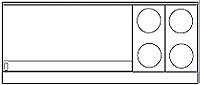 Imperial IR-4-G48T-E-C 72" 4 Round Plate Electric Range with 48" Griddle, (1) Standard and (1) Convection Oven