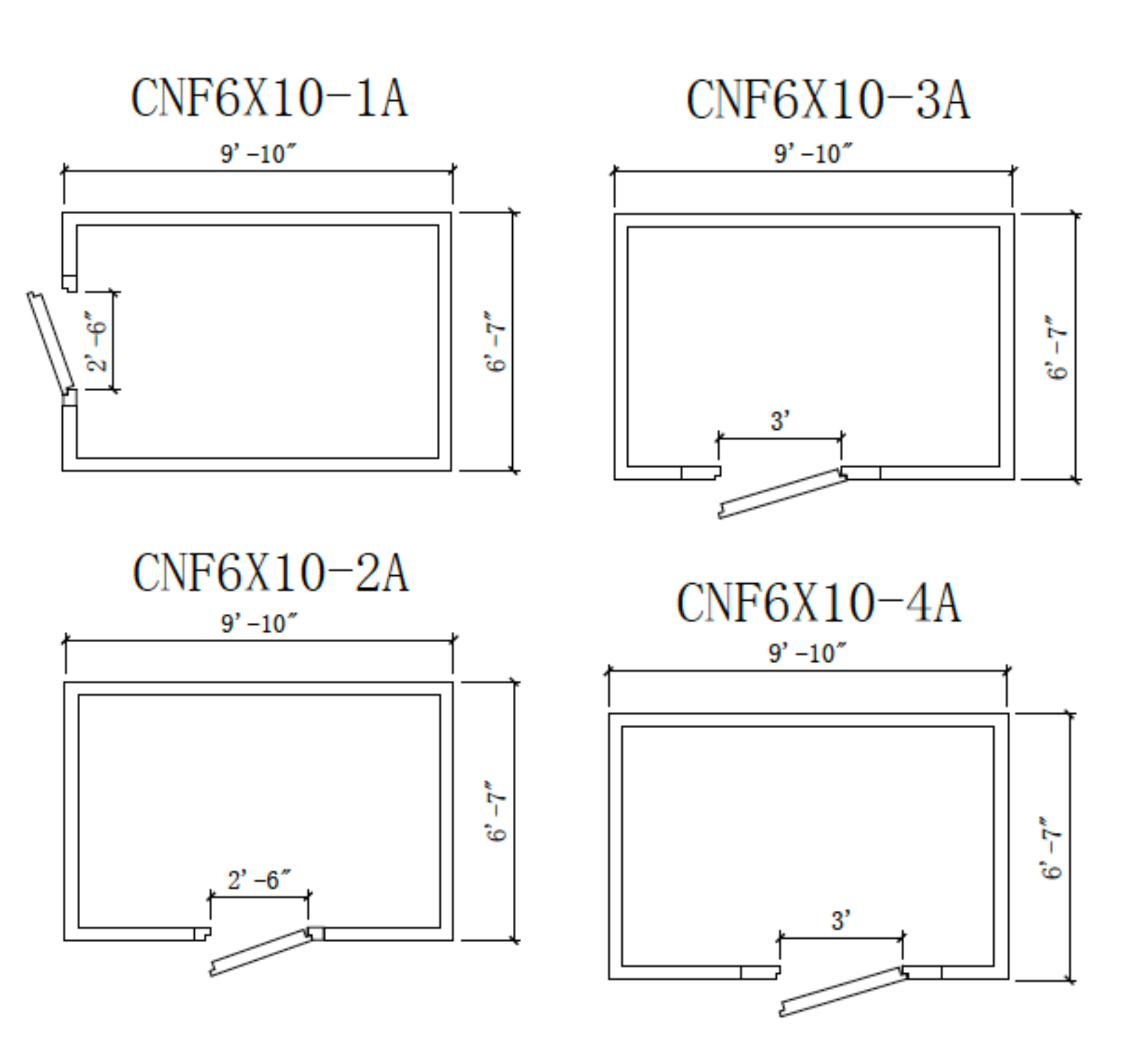 Astra 6 x 10 Walk-In Cooler No Floor CNF6X10