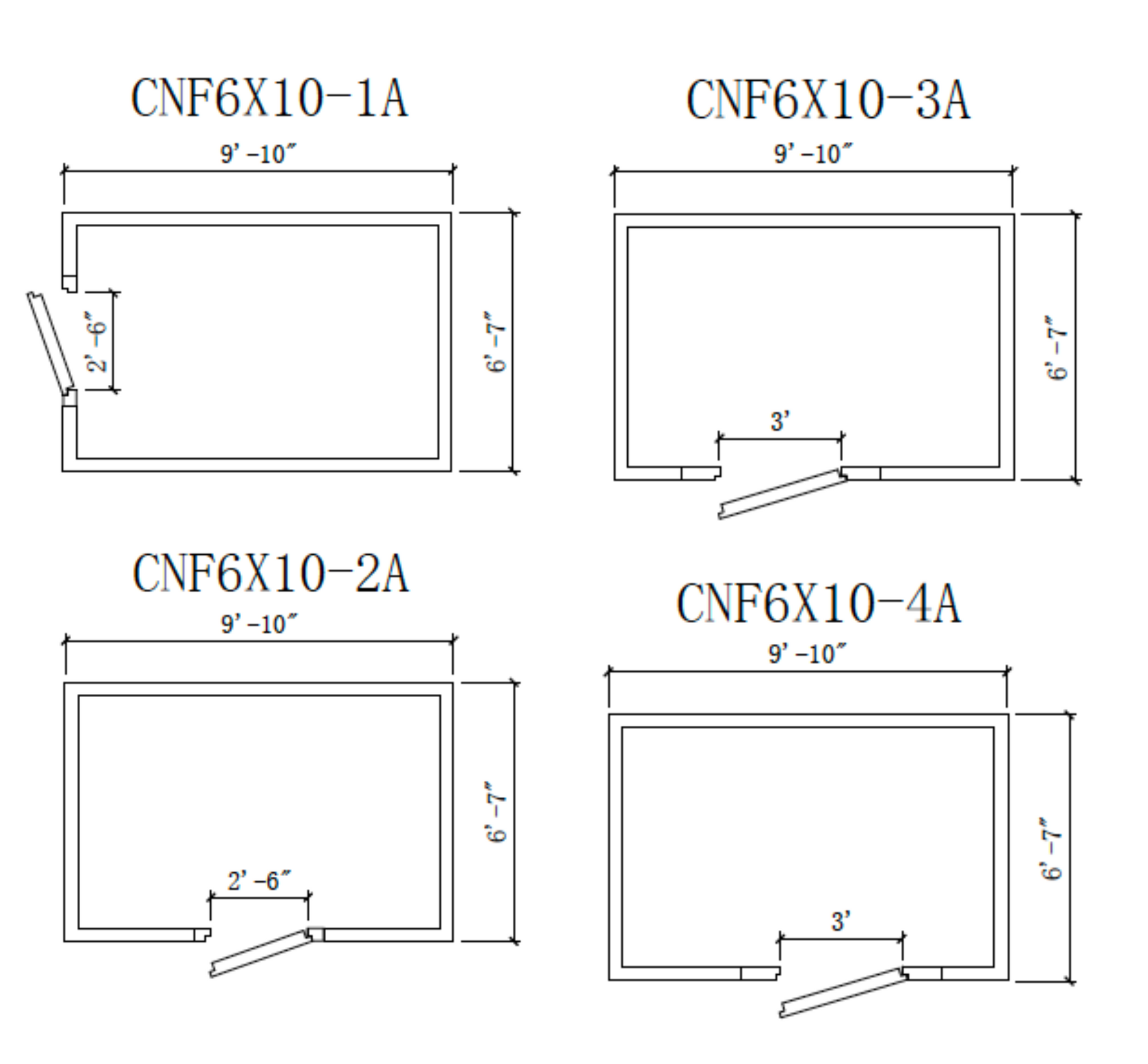 Astra 6 x 10 Walk-In Cooler No Floor CNF6X10