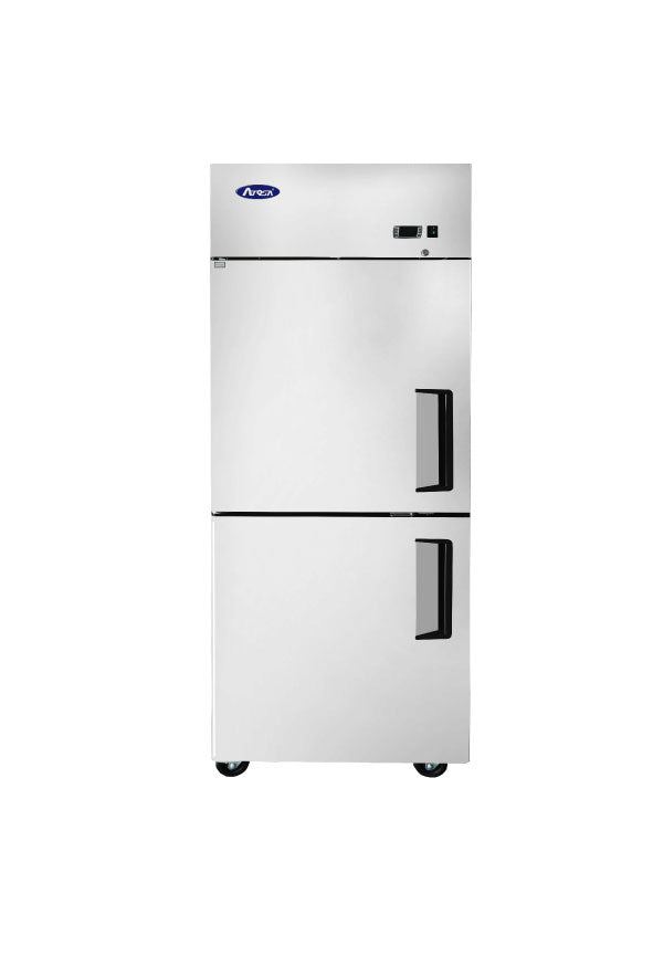 Atosa MBF8007GRL Top Mount Two Divided Door Freezer Left Hinged