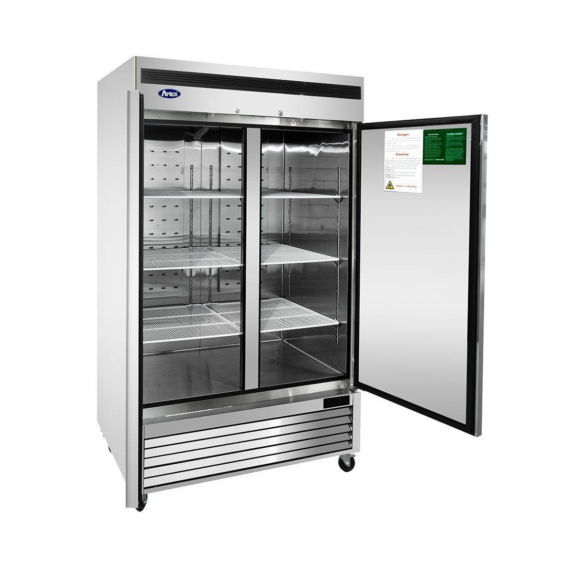 Atosa MBF8507GR Bottom Mount Two Door Refrigerator