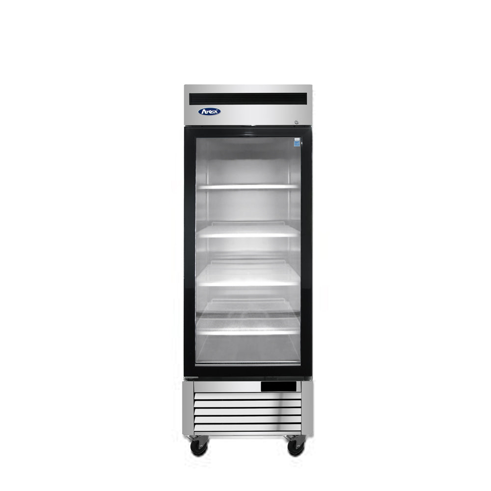 Atosa MCF8705GRL — One (1) Glass Door Merchandiser Cooler