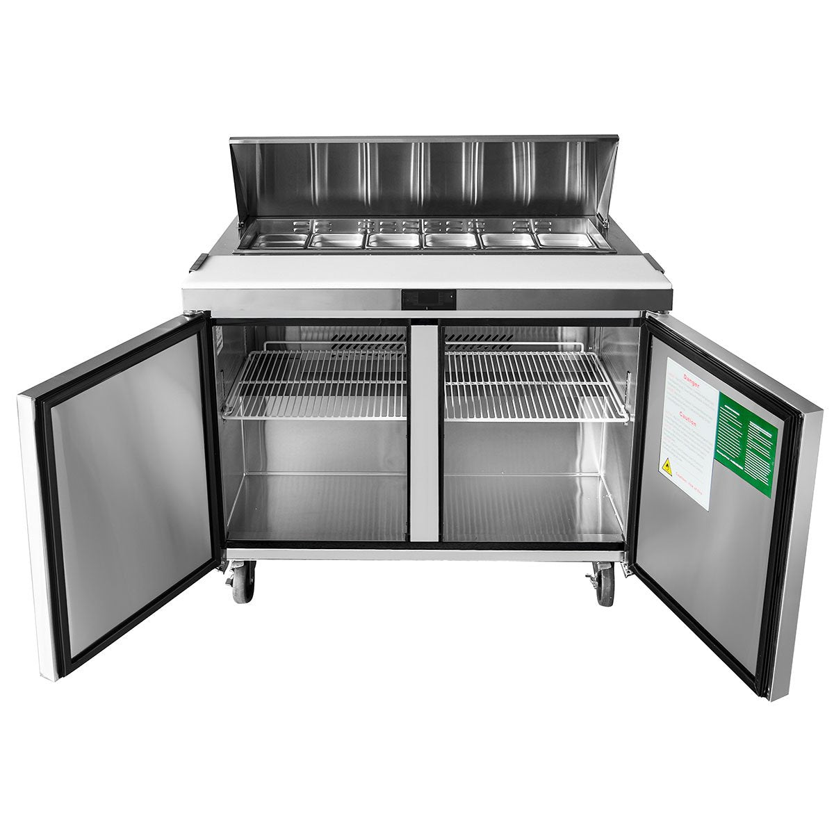 Atosa MSF8303GR 60" Sandwich Prep. Table with 16 Pan