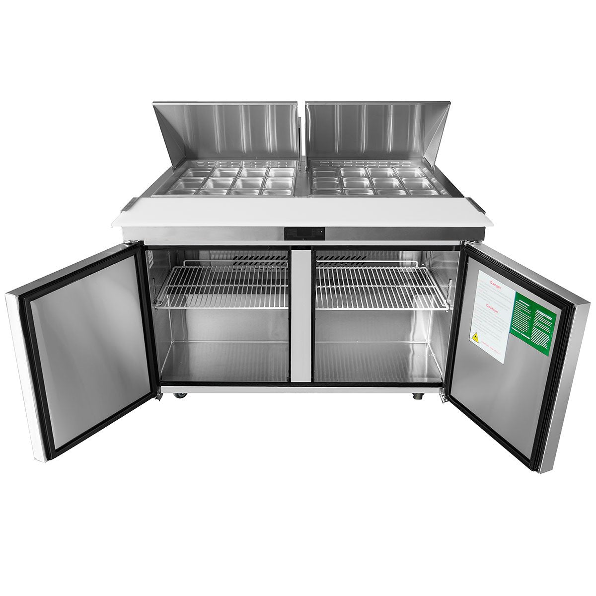 Atosa MSF8307GR 60" Mega Top Sandwich Prep. Table with 24 Pan
