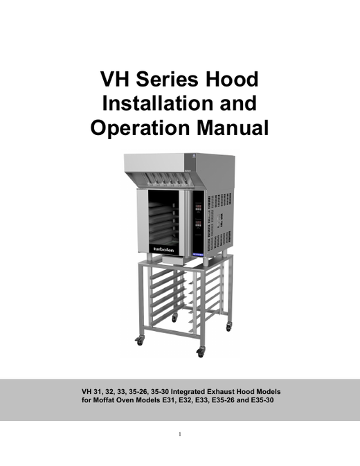 Installation and Operation Manual
