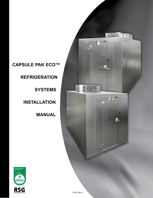 Capsule Pak ECO Manual