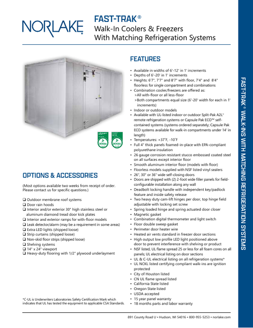 Spec Sheet