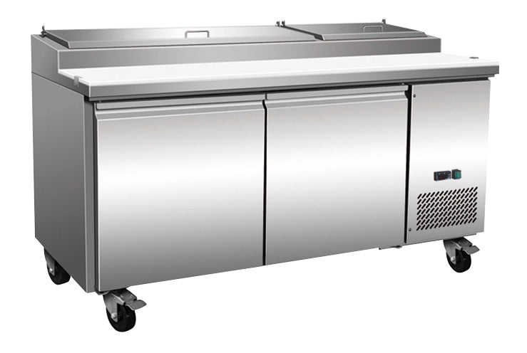 Serv-Ware PP71-9-HC Refrigeration - 71" 9 Pan Pizza Prep Unit
