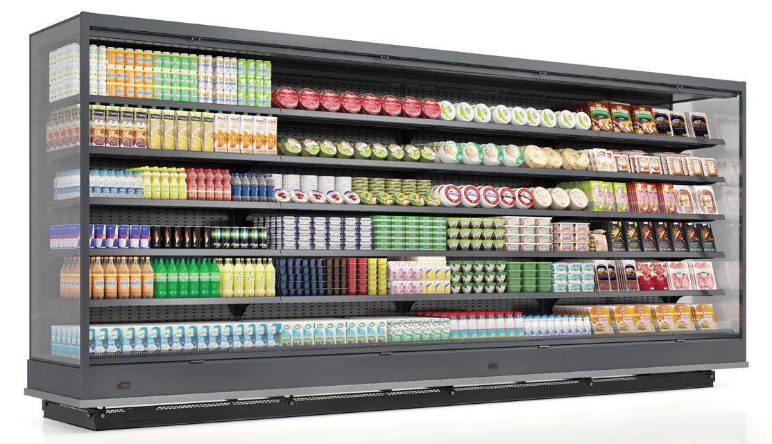 Atlantic® VCA30DL8112 Concord Open Merchandiser, 12'L x 30"D x 81"H