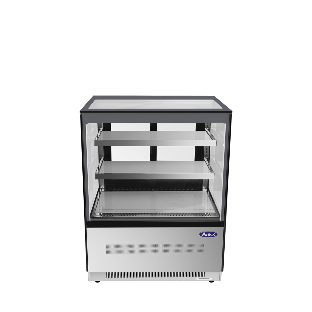 Atosa RDCS-35 — Floor Model Refrigerated Square Display Cases