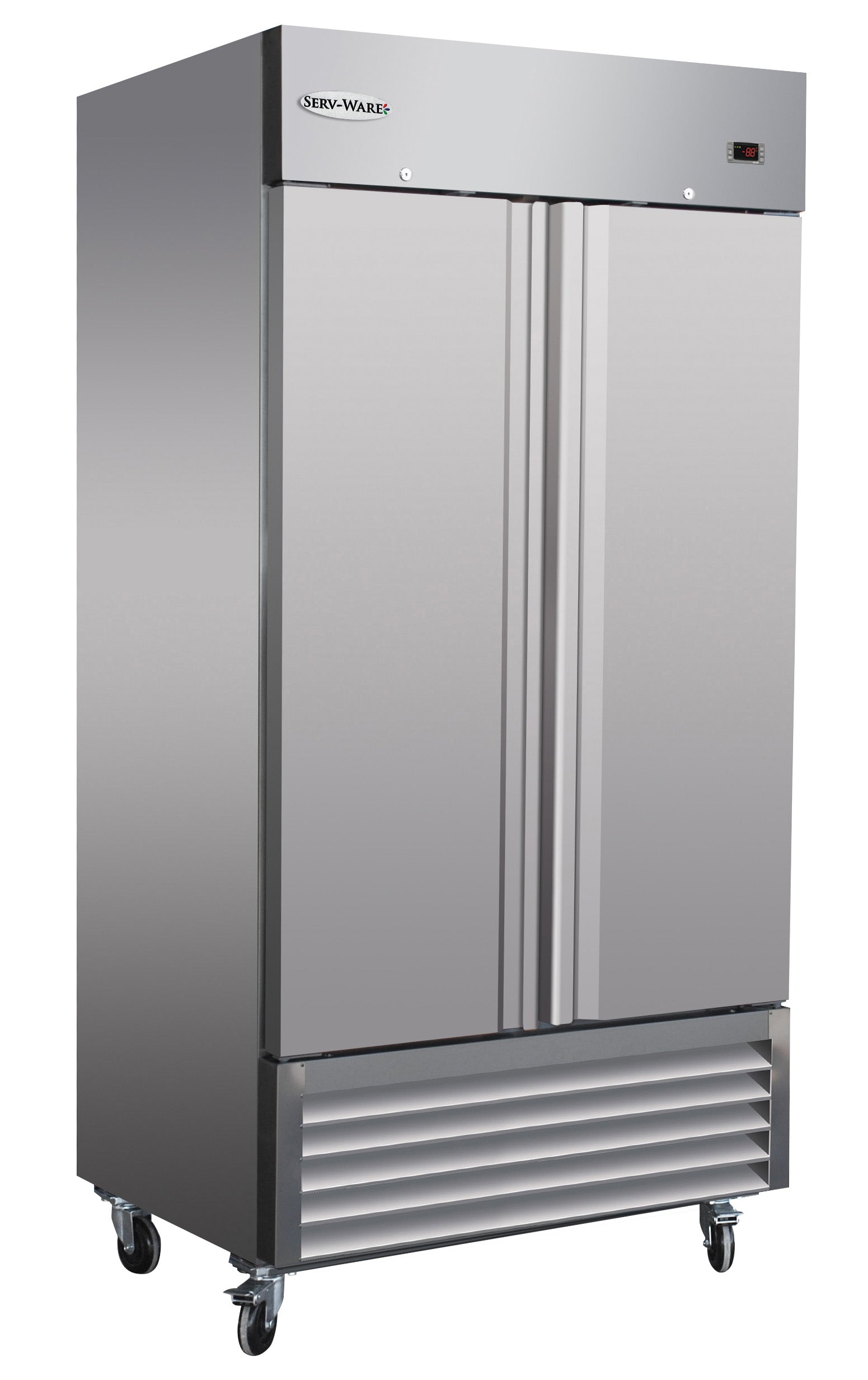 Serv-Ware RR2-35-HC Two (2) Door Reach-In Refrigerator