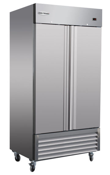 Serv-Ware RR2-35-HC Two (2) Door Reach-In Refrigerator