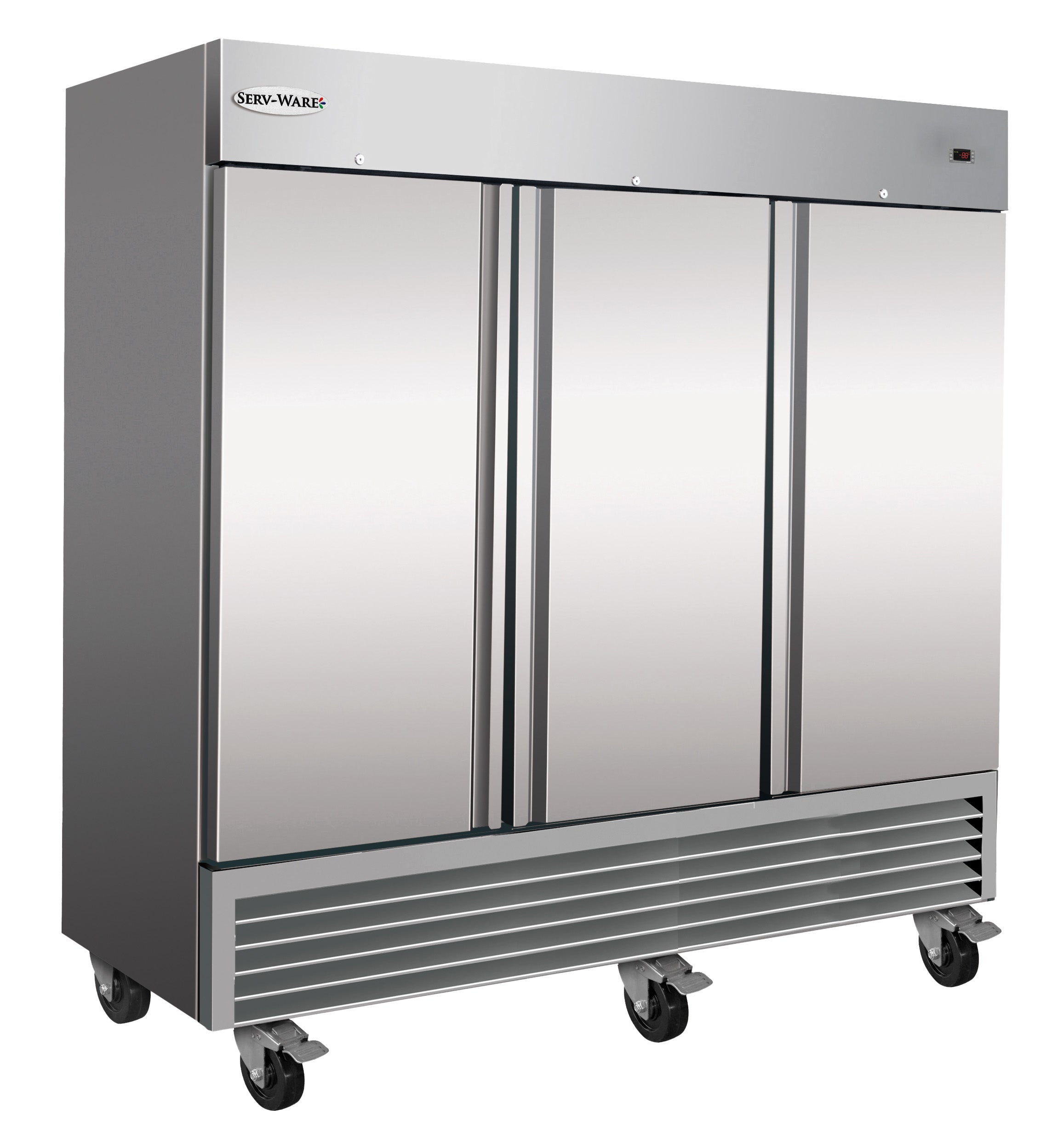 Serv-Ware RR3-HC Three (3) Door Reach-In Refrigerator