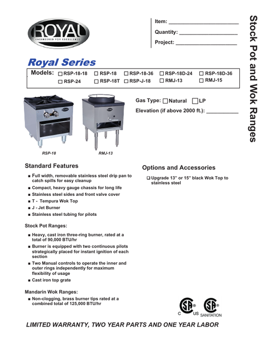 Spec Sheet