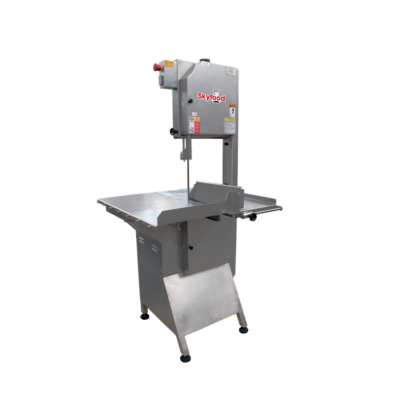 Skyfood SI-282HDE-2 Heavy Duty Meat And Bone Saw 112'' Blade 2 HP 220/60/3 - Stainless Steel Body ETL