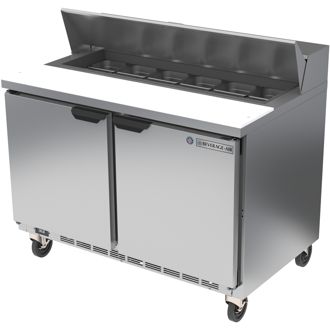 Beverage Air SPE48HC-12 Sandwich/Salad Prep Table 48"