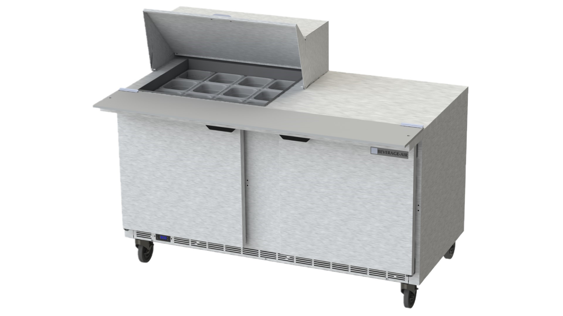 Beverage Air SPE60HC-12M Sandwich/Salad Mega Top Prep Table 60"