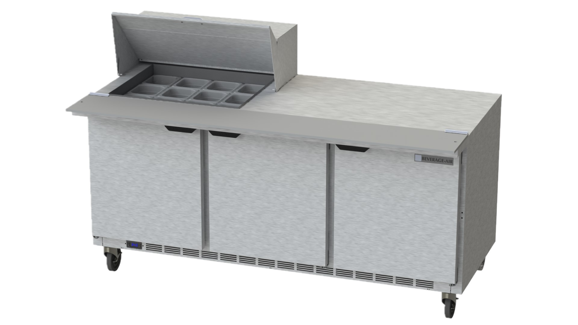 Beverage Air SPE72HC-12M Sandwich/Salad Mega Top Prep Table 72"