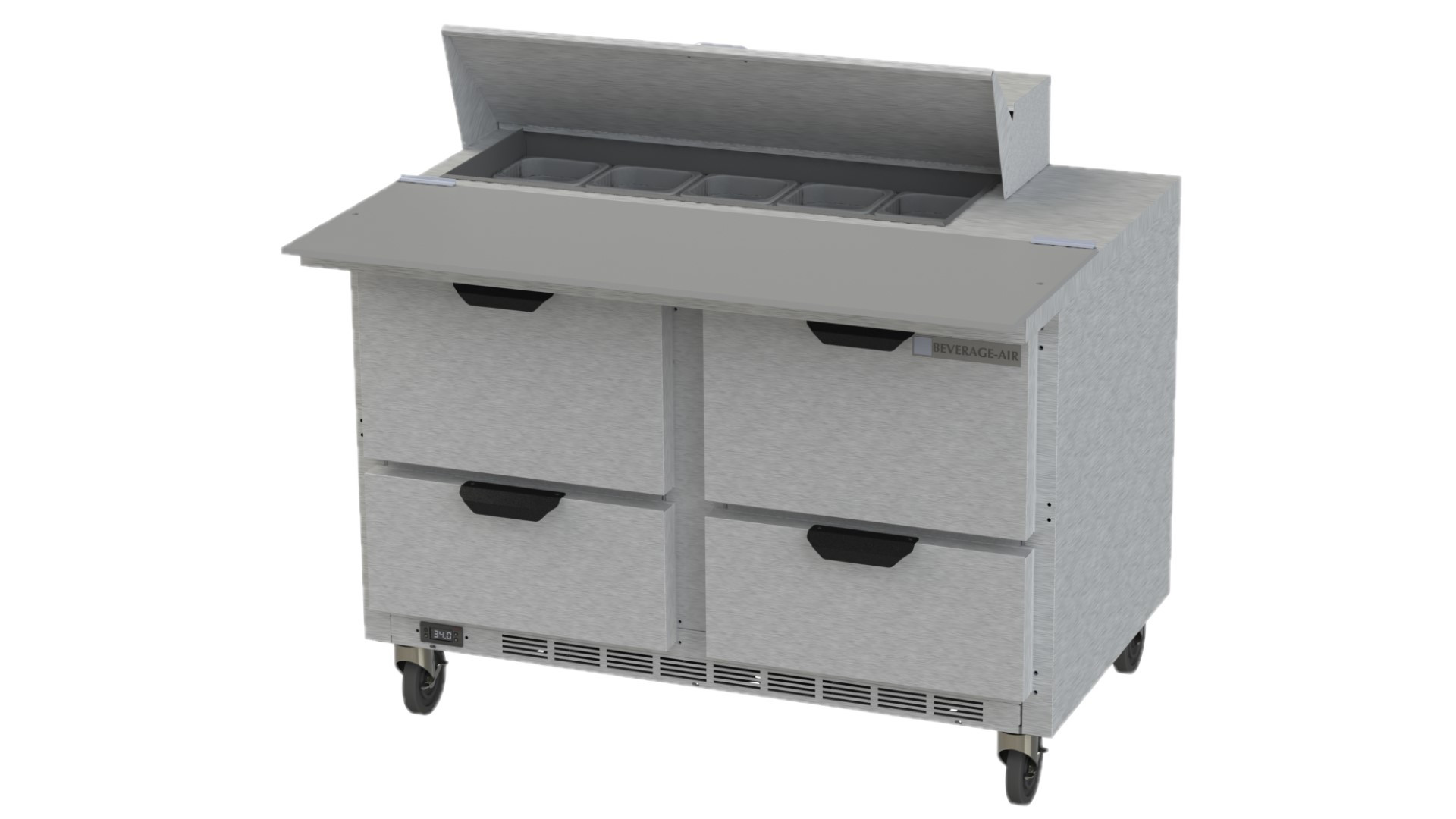 Beverage Air SPED48HC-10C-4 Sandwich/Salad Prep Table 48"