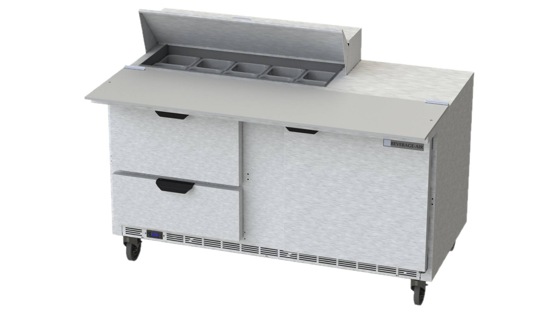 Beverage Air SPED60HC-10C-2 Sandwich/Salad Prep Table 60"