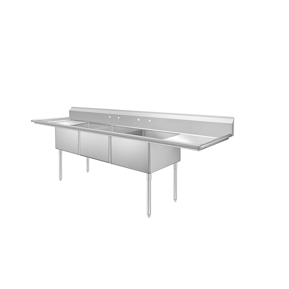MixRite SS2424F31D24 – Three Compartment Sinks