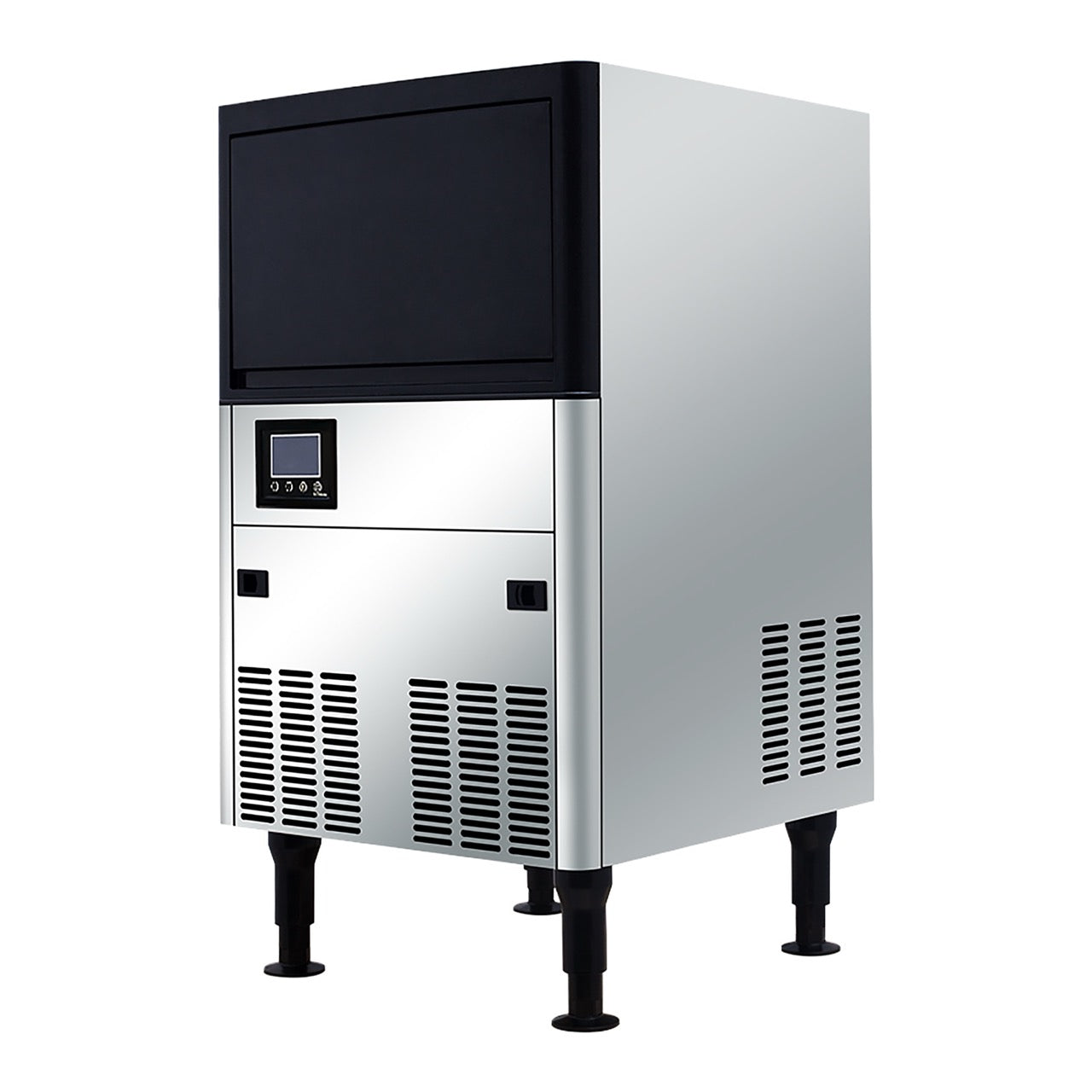 Serv-Ware SWUC-80H Undercounter Ice Machine - Half Cube, 80 lbs/ 24 hrs, 33 lb Bin