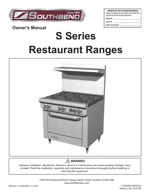 Owner's Manual