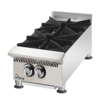 Ultra-Max® 802HA Gas Hot Plate – Two Burners – LP