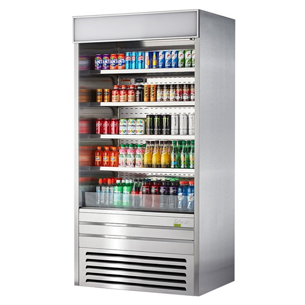 Turbo Air TOM-36ES-N 36"L Vertical Air Curtain, Stainless steel