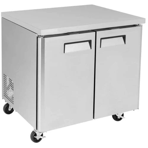 Coldline UC-36R 36” Undercounter Work Top Refrigerator - 8.2 Cu. Ft.