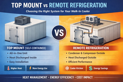Top Mount vs Remote Refrigeration