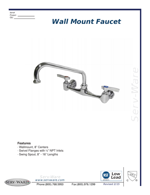 Spec Sheet