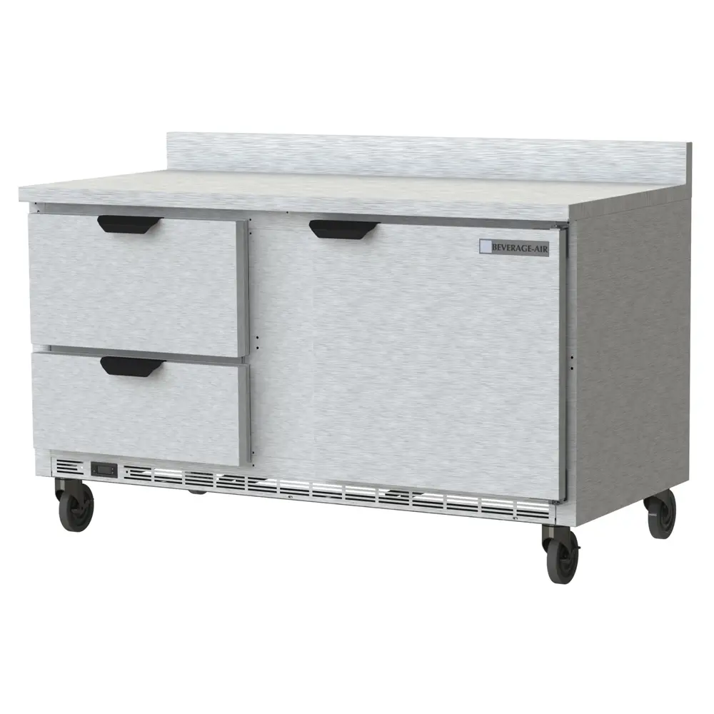 Beverage Air WTRD60AHC-2-FIP Worktop Refrigerator 60"
