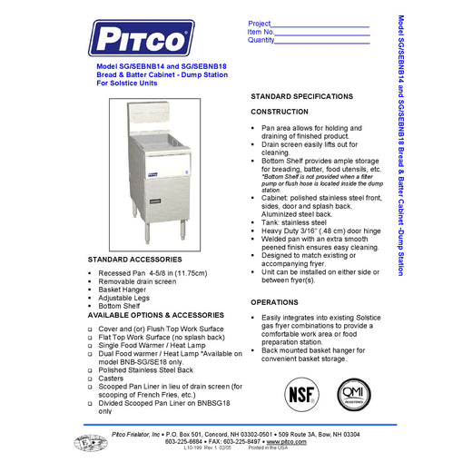 Spec Sheet
