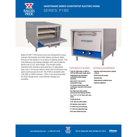 Spec Sheet
