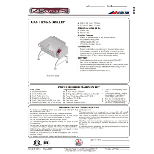 Spec Sheet